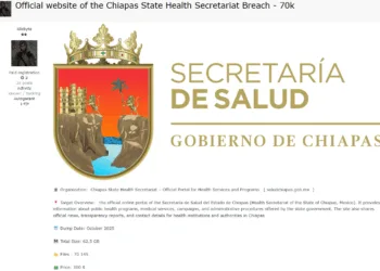Chiapas Health Secretariat Data Breach Hits State Agency