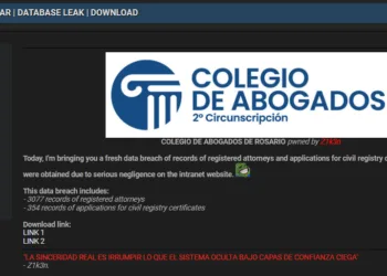 Colegio de Abogados de Rosario Data Breach Exposes Attorneys