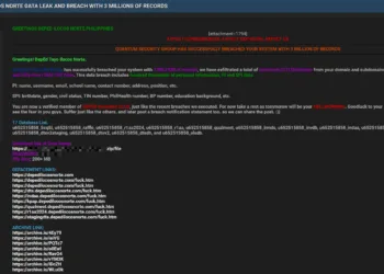 DepEd Ilocos Norte Data Breach Exposes 3 Million Records