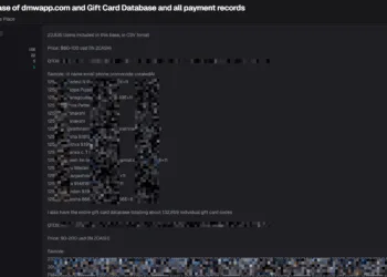 dmwapp Data Breach Exposes User and Payment Records