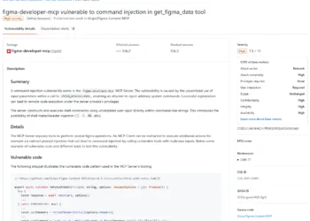 Critical Figma MCP Server Flaw Allows Remote Code Execution