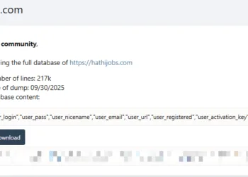 Hathijobs Data Breach Exposes 217k User Records