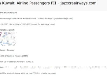 Jazeera Airways Data Breach Exposes 15 Million Passengers