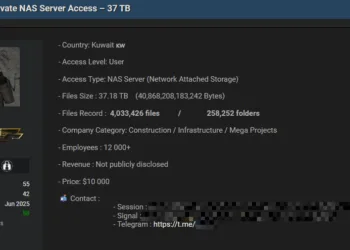 Kuwaiti Construction Firm Data Breach: 37TB for Sale