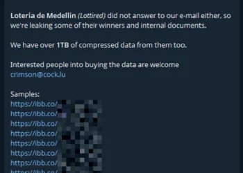 Crimson Collective Breaches Loteria de Medellin, Leaks Winner Data