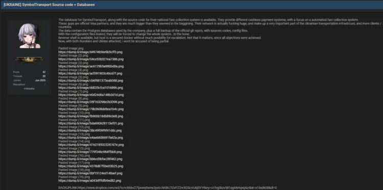 SymbolTransport Data Breach Exposes Source Code and Databases
