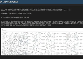 Ustundag Turizm Data Breach: Turkish Travel Database for Sale