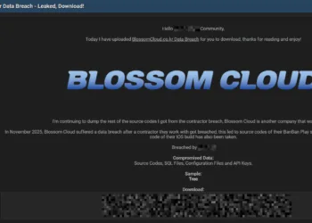 BlossomCloud Data Breach Exposes Source Code