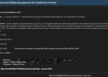 Doctor Alliance Hit by Ransomware Attack and Data Breach