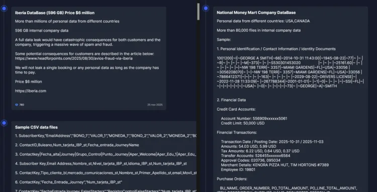 Everest Ransomware Attack Hits Iberia Airlines and National Money Mart