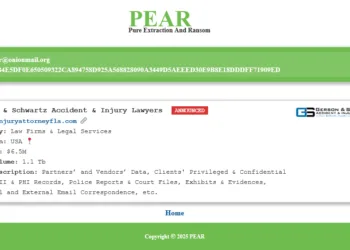 Gerson & Schwartz Law Firm Hit by Pear Ransomware Attack