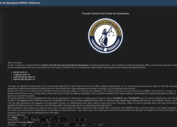 Mexico’s Guanajuato Prosecutor Office Hit by Massive Data Breach