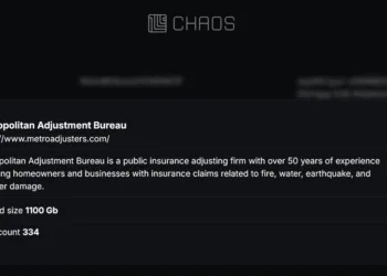 Metropolitan Adjustment Bureau Hit by Chaos Ransomware Attack