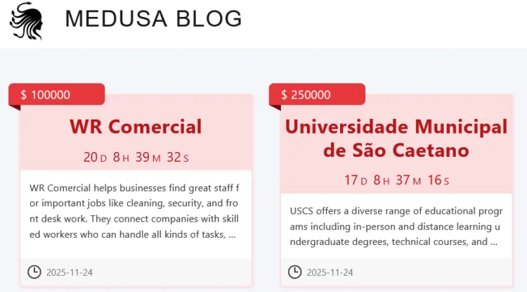 Medusa Ransomware Attack Hits Brazilian University USCS and Staffing Firm WR Commercial