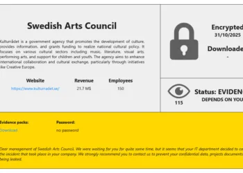 RansomHouse Group Breaches Swedish Arts Council (Kulturrådet)