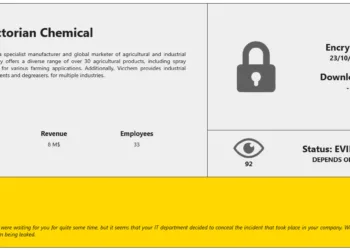 Victorian Chemical Hit by RansomHouse Ransomware Attack