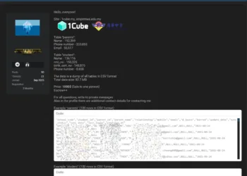 1Cube and Pin Hwa High School Hit by Major Data Breach in Malaysia