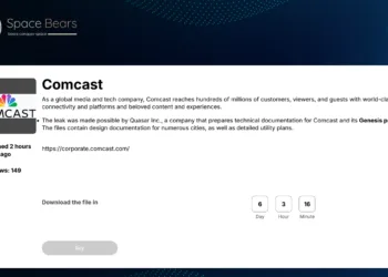Space Bears Ransomware Group Claims Attack on Comcast