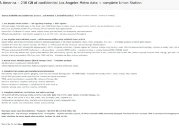 CRRC MA America Data Breach Exposes Critical Transit Schematics