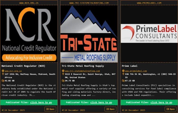 DragonForce Ransomware Breaches NCR, Tri-State Metal, and Prime Label