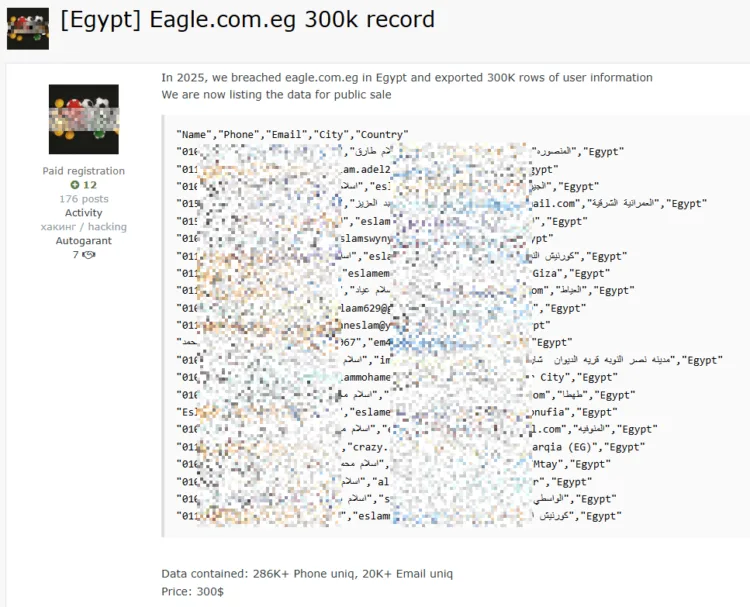 Eagle Stores Data Breach Exposes 300k Customer Records