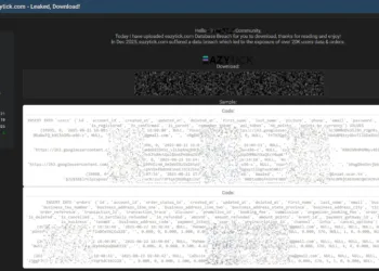EazyTick Data Breach Exposes Over 20,000 User Records