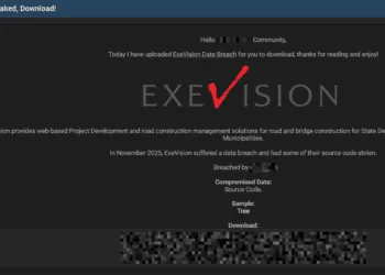 ExeVision Data Breach: Source Code Allegedly Leaked on Dark Web