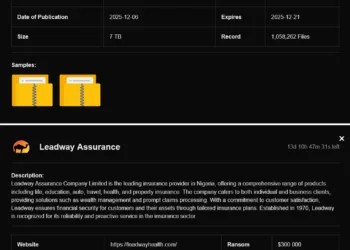 Kazu Ransomware Hits UK CT Dent and Leadway Assurance