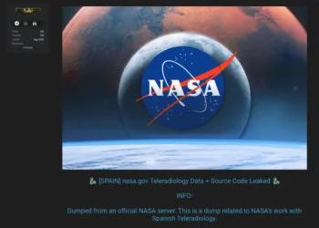 NASA Data Breach: Spanish Teleradiology Data and Source Code Leaked