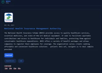Nova Ransomware Breaches Zambia’s NHIMA – Patient Data at Risk