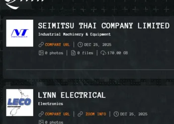 Qilin Ransomware Attack Hits Seimitsu Thai and LECO Switchgear