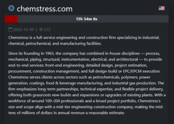 Safepay Ransomware Group Breaches US Engineering Firm Chemstress
