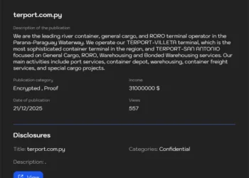 Terport Ransomware Attack: Paraguay Port Operator Breached by Lynx
