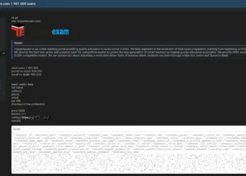 Toppersexam Data Breach Exposes 1.9 Million User Records