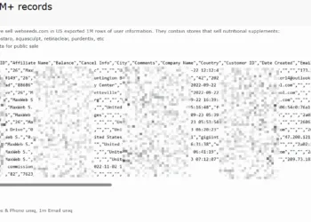Webseeds Data Breach Exposes 1 Million User Records Linked to Supplement Sales