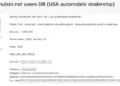 MacMulkin Chevrolet Data Breach: 1.4 Million Customer Records for Sale