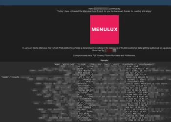 Menulux Data Breach Exposes 93,000 Customer Records