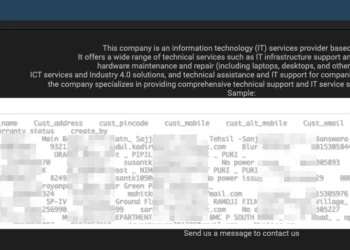 Aforeserve Data Breach Exposes Customer Support and Device Records