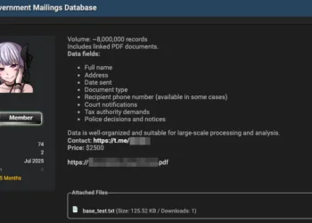 Armenia Government Mailings Database Allegedly Breached and Up for Sale