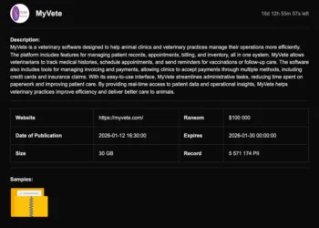 Kazu Ransomware Group Breaches MyVete Veterinary Software