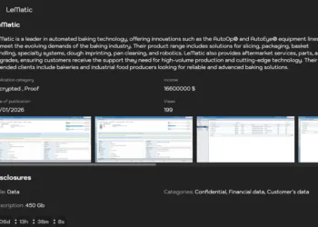 LeMatic Hit by Sinobi Ransomware Attack Data Breach 450GB Stolen