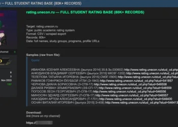 Saint Petersburg State University of Economics Data Breach Exposes 80k Records