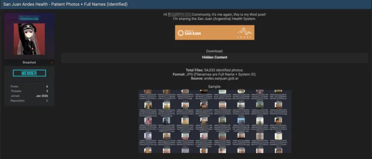 San Juan Andes Health System Data Breach Exposes Patient Photos