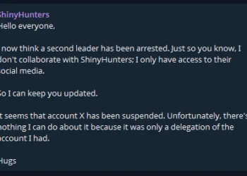ShinyHunters Telegram Update Claims Second Leader Arrested