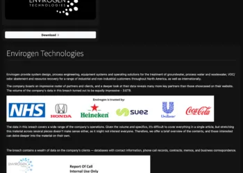 Envirogen Technologies Hit by Anubis Ransomware Attack