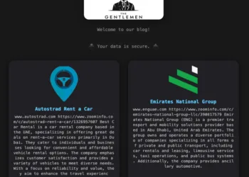 The Gentlemen Ransomware Hits Autostrad & Emirates National Group