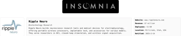 Ripple Neuro Investigates Alleged Insomnia Ransomware Attack