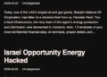 Handala Hack Breaches Sharjah National Oil & Israel Opportunity