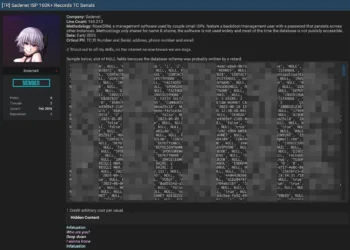 Sadenet ISP Data Breach Exposes 160K Customer Records