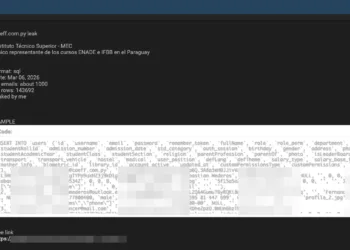 CAEFF Paraguay Suffers Database Leak Exposing Student Records